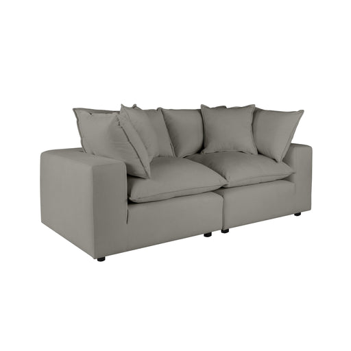 Cali Slate Modular Loveseat image