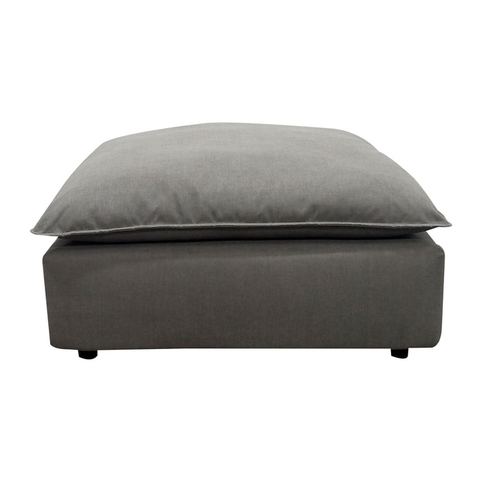 Cali Slate Ottoman