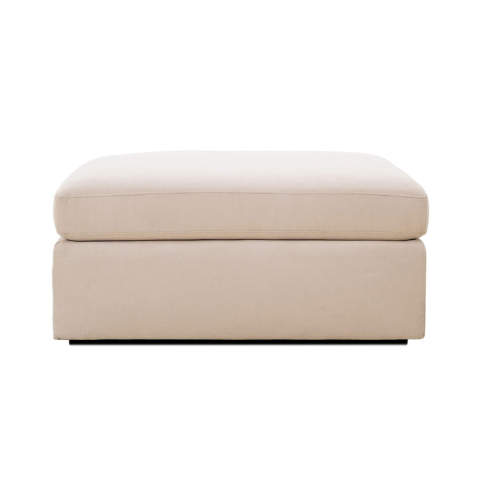 Catarina Cream Ottoman