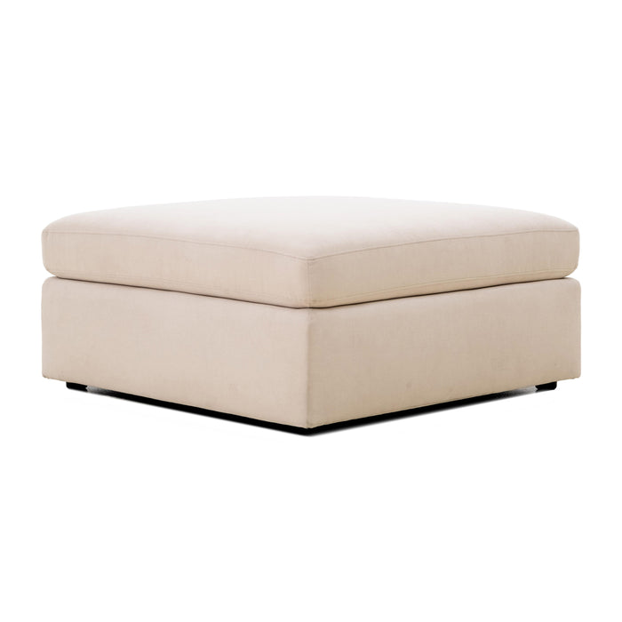 Catarina Cream Ottoman image