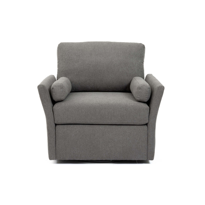 Catarina Gray Swivel Accent Chair