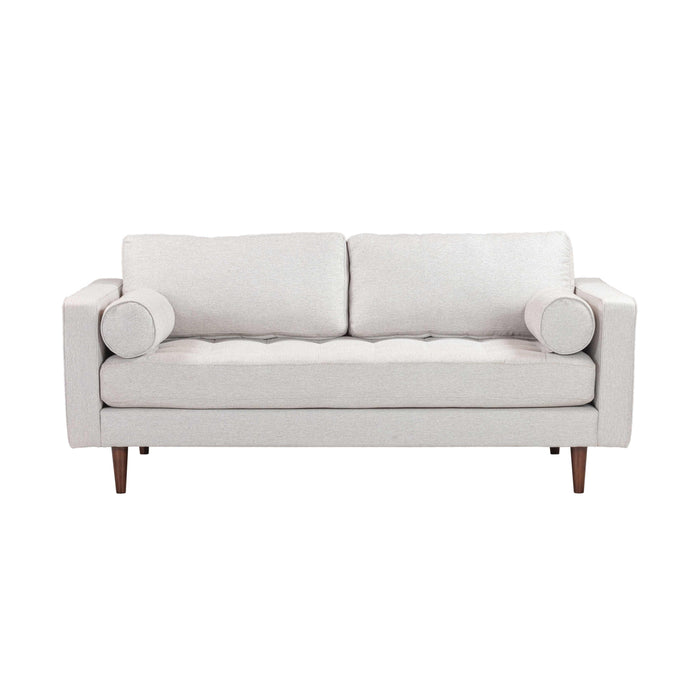 Cave Beige Tweed Loveseat