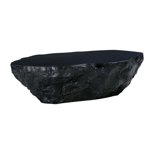 Crag Black Concrete Coffee Table image