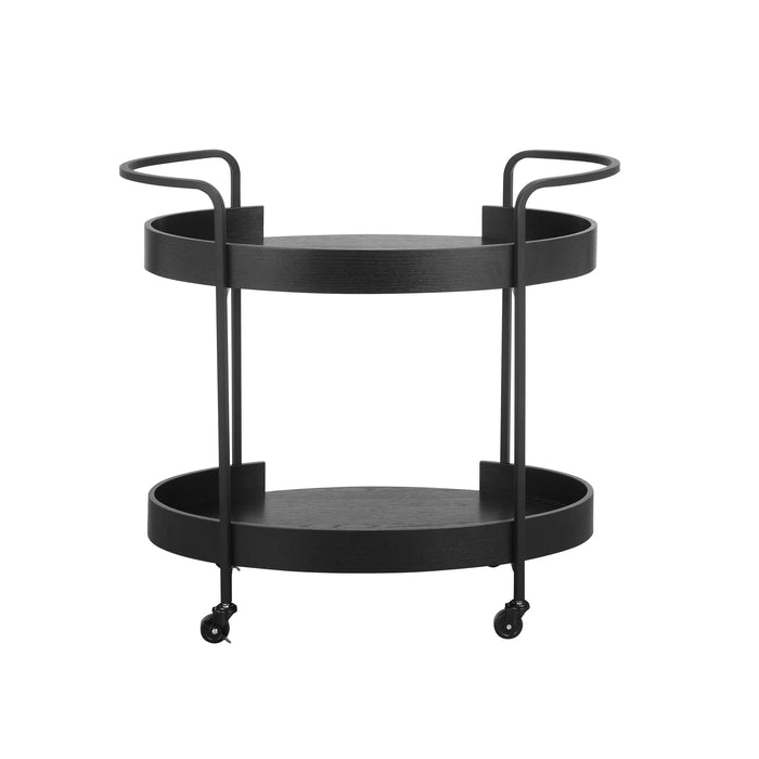 Cyril Black Bar Cart