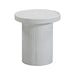 Darcy White Concrete Side Table image