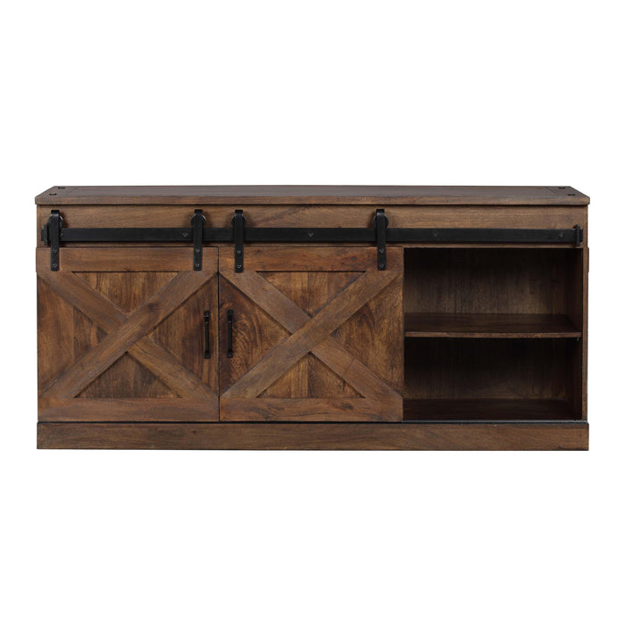 Dawson Rustic Brown Console