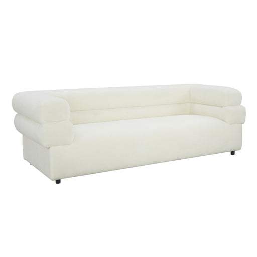 Elsa Cream Vegan Shearling Sofa image