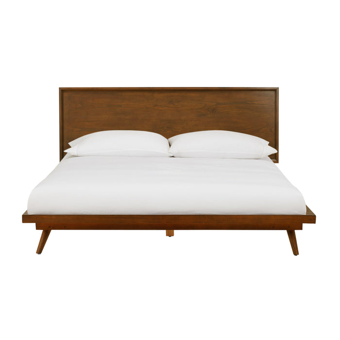 Emery Pecan Queen Bed