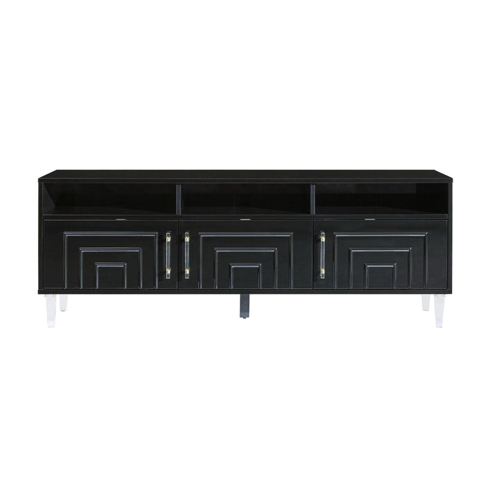 Famke Black Media Console