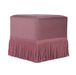 Fenn Mauve Velvet Ottoman image