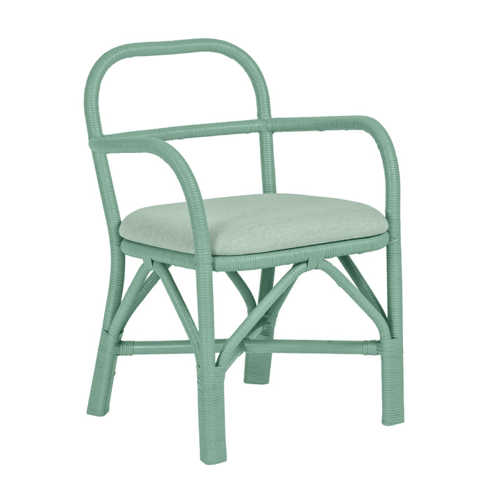 Ginny Green Rattan Dining Chair image