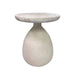 Gina Cream Travertine Side Table image