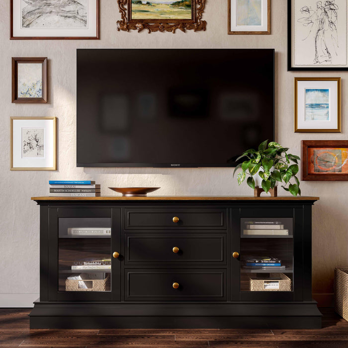 Hudson Charcoal Entertainment Console