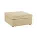 Jessie Champagne Velvet Modular Ottoman image