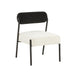 Jolene Cream Velvet Accent Chair image