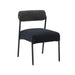 Jolene Black Velvet Dining Chair - Set of 2 image