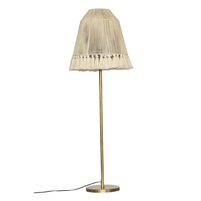 June White Medium Floor Lamp image