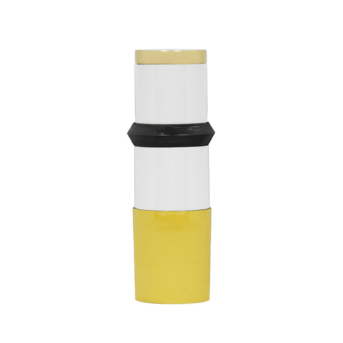 Kaonashi Mustard Yellow Vase