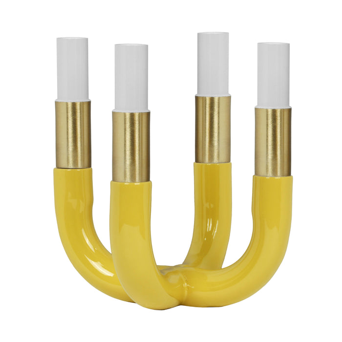 Kaonashi Mustard Yellow Candelabra