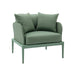 Kapri Moss Green Outdoor Armchair image