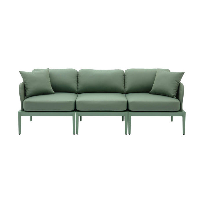 Kapri Moss Green Modular Outdoor Sofa