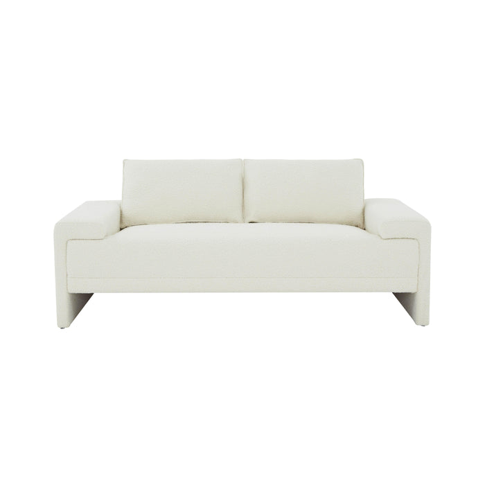 Maeve Cream Boucle Loveseat