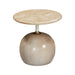 Mire Rose Faux Marble Side Table image