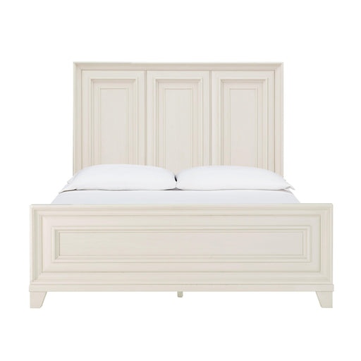 Montauk Weathered White Queen Panel Bed image