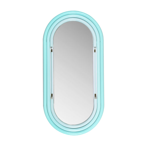 Neon Large Wall Mirror in Blue image