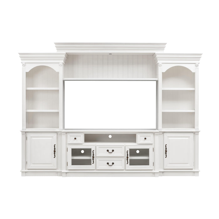 Newport White Entertainment Center for TVs up to 65"