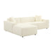 Olafur Cream Linen Sectional - LAF image