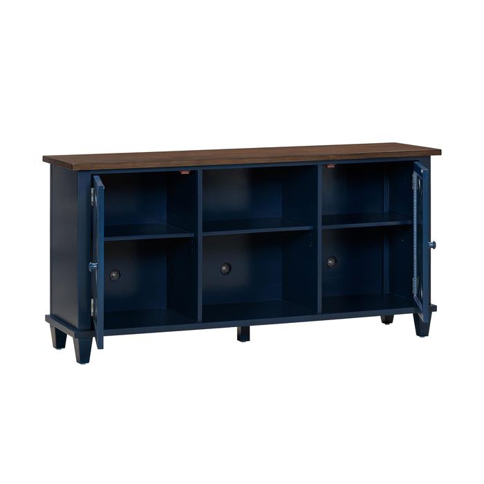 Presby Blue 60" Console