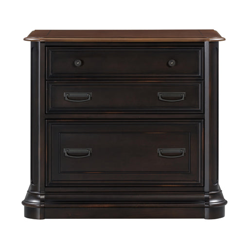 Roanoke Black File Cabinet image