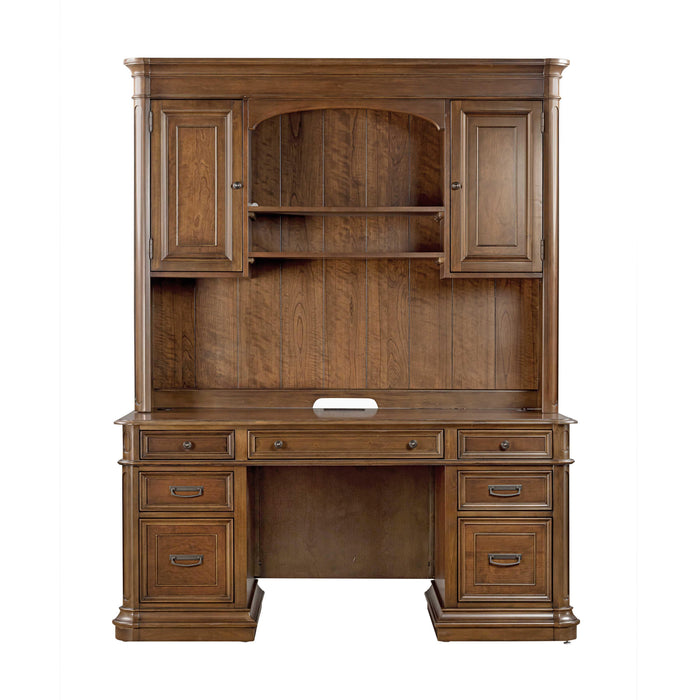 Roanoke Cherry Credenza & Hutch SET