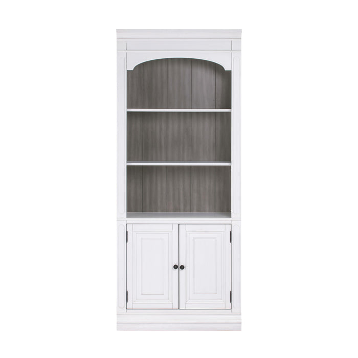 Roanoke White Bookcase