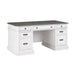 Roanoke White Executive Desk image