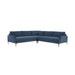 Serena Blue Velvet L-Sectional image