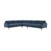 Serena Blue Velvet Large L-Sectional image