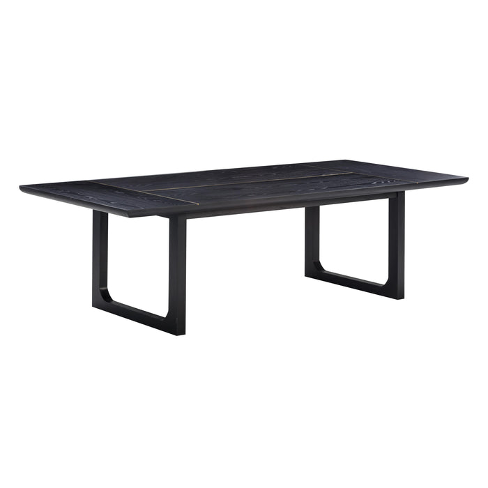 Shiloh Black Ash Rectangular Dining Table image