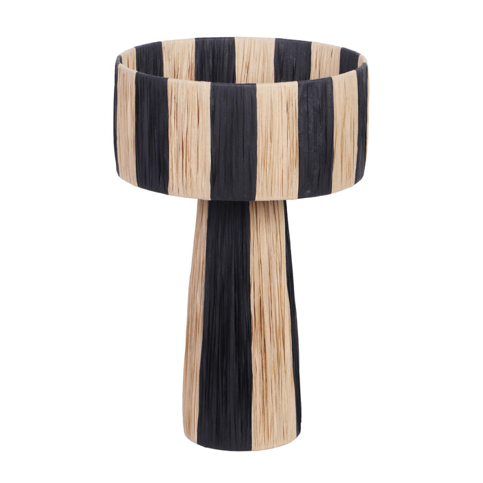 Shelby Raffia Two-Tone Table Lamp