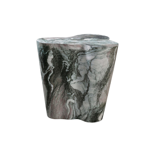 Slab Grey/Blush Faux Marble Short Side Table image