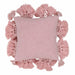 Stone Washed Blush Pink Cotton Tasseled Pillow image