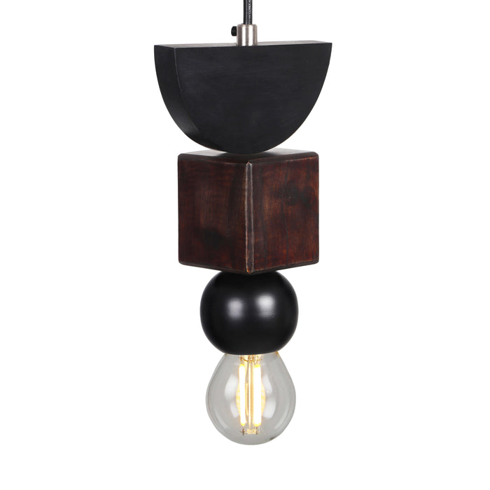 Taga Small Wooden Pendant Lamp