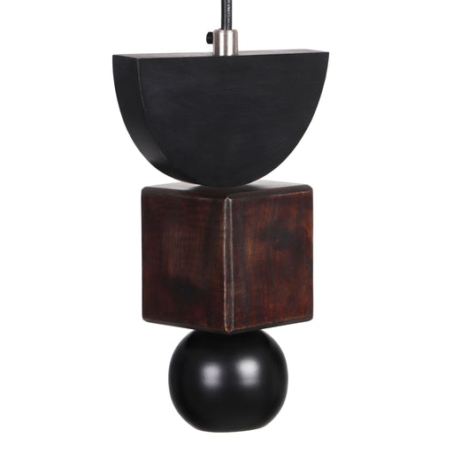 Taga Small Wooden Pendant Lamp image