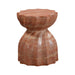 Turin Faux Red Sandstone Indoor / Outdoor Concrete Stool image