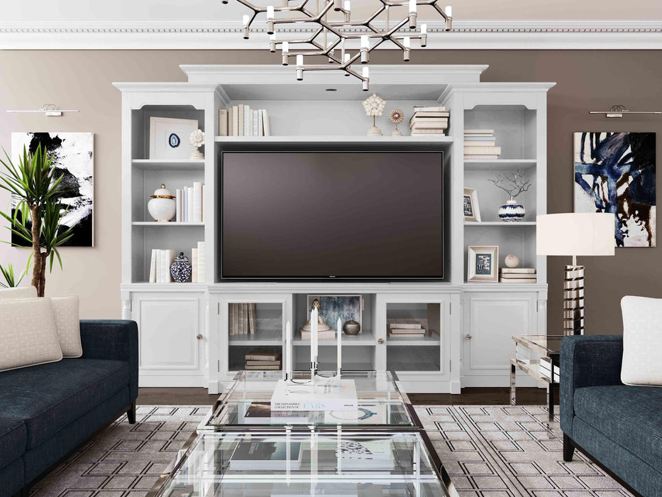 Virginia White Entertainment Center for TVs up to 65"