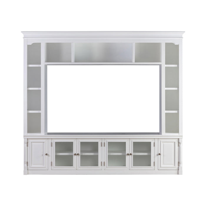 Virginia White Entertainment Center for TVs up to 75"