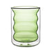 Waves Green Water Glass - Set of 4 image