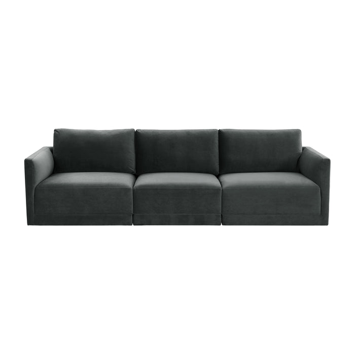 Willow Charcoal Modular Sofa