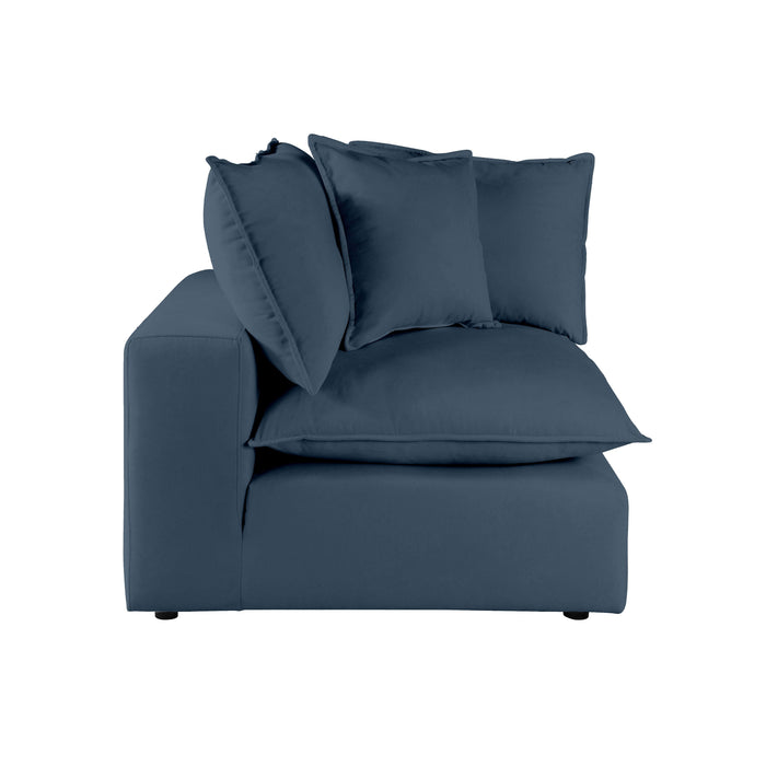 Cali Navy Corner Chair